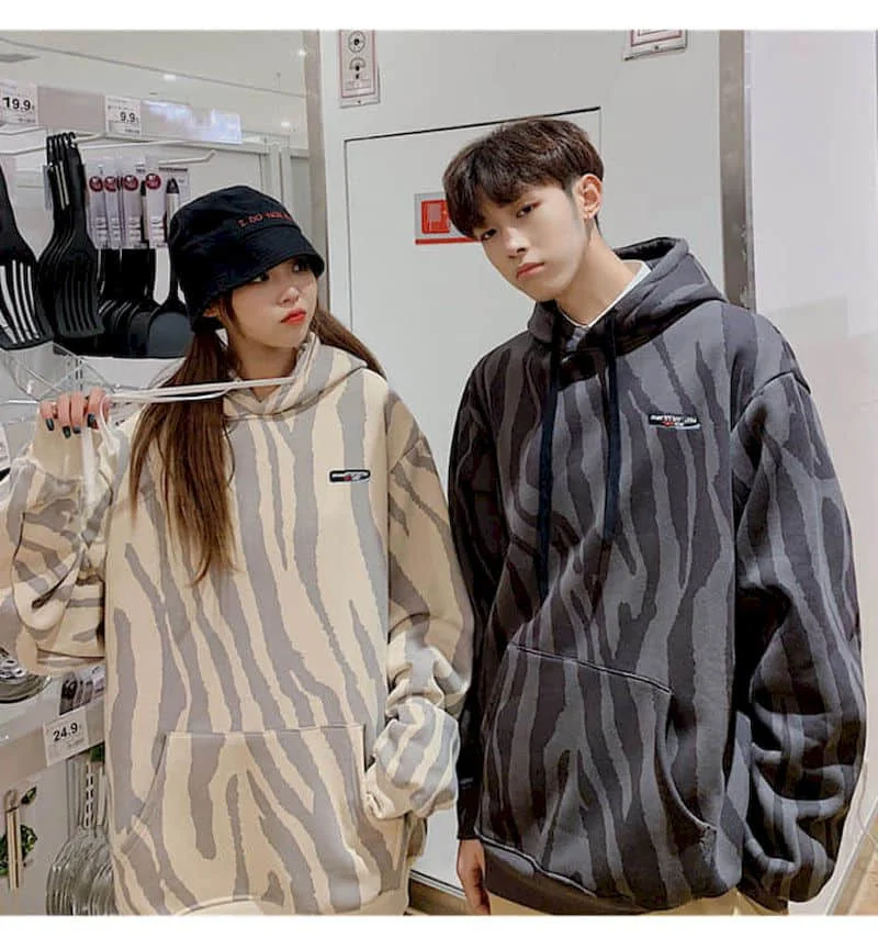 

Hoodeis Streetwear Men Women Lovers Wear Tide Design Sense Jacket New Loose Spring Autumn Korean Student Class Clothes