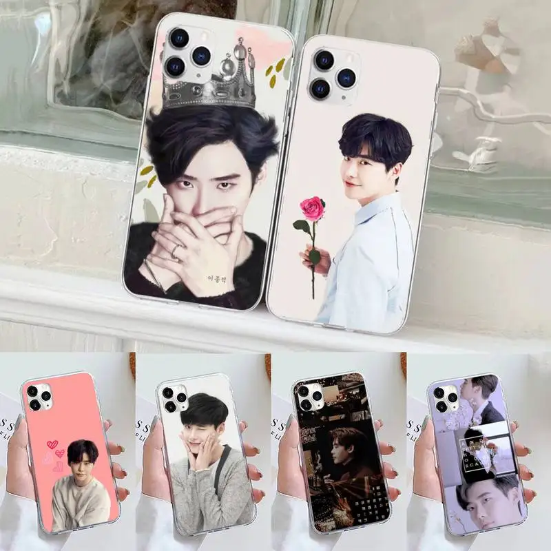 

Korean male star Idol Lee Jong Suk Phone Case for iPhone 11 12 13 mini pro XS MAX 8 7 6 6S Plus X 5S SE 2020 XR case