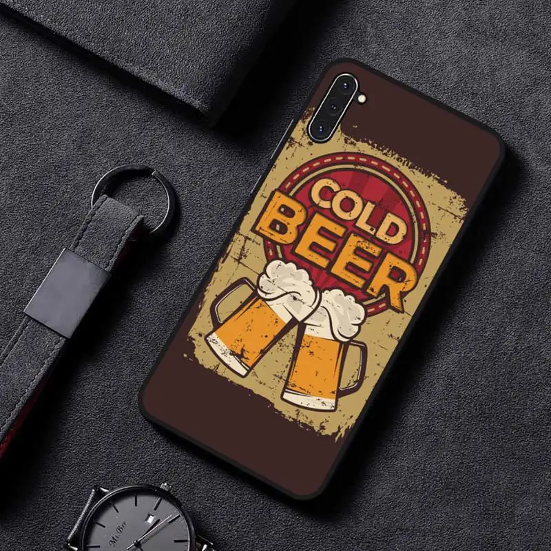 

Beer Alcohol Vodka Phone Case For Samsung galaxy A S note 6 7 8 9 10 20 30 50 51 70 edge plus lite mobile bags