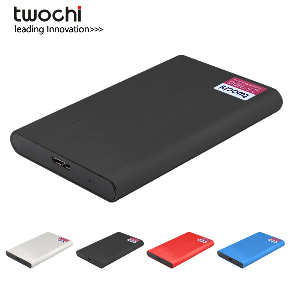 Внешний жесткий диск TWOCHI 2 5 дюйма USB 320 500 Гб 750 1 ТБ ТБ|Внешние жесткие диски| |