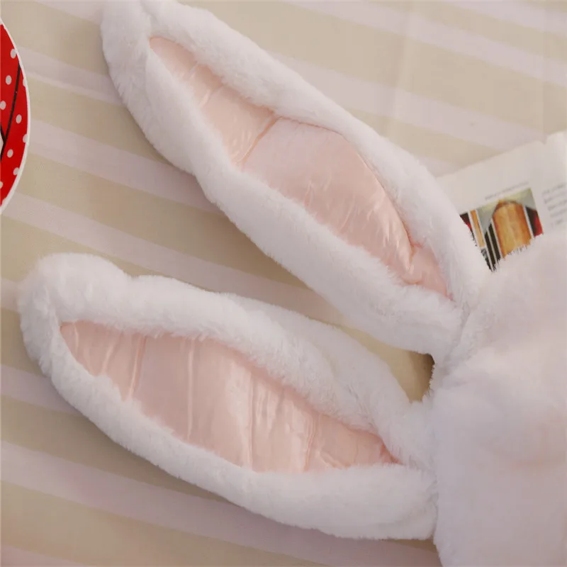 

popular girls rabbit Headband Plush Rabbit ears hoops white bunny ears Headdress gifts for woman Photographic tools Selfie