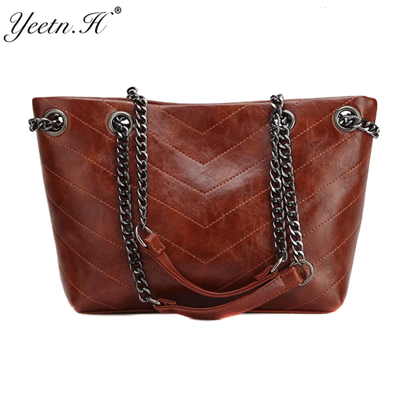 Ретро сумка на плечо женская новинка 2019 цепочке сумка-мессенджер Женская Большая
