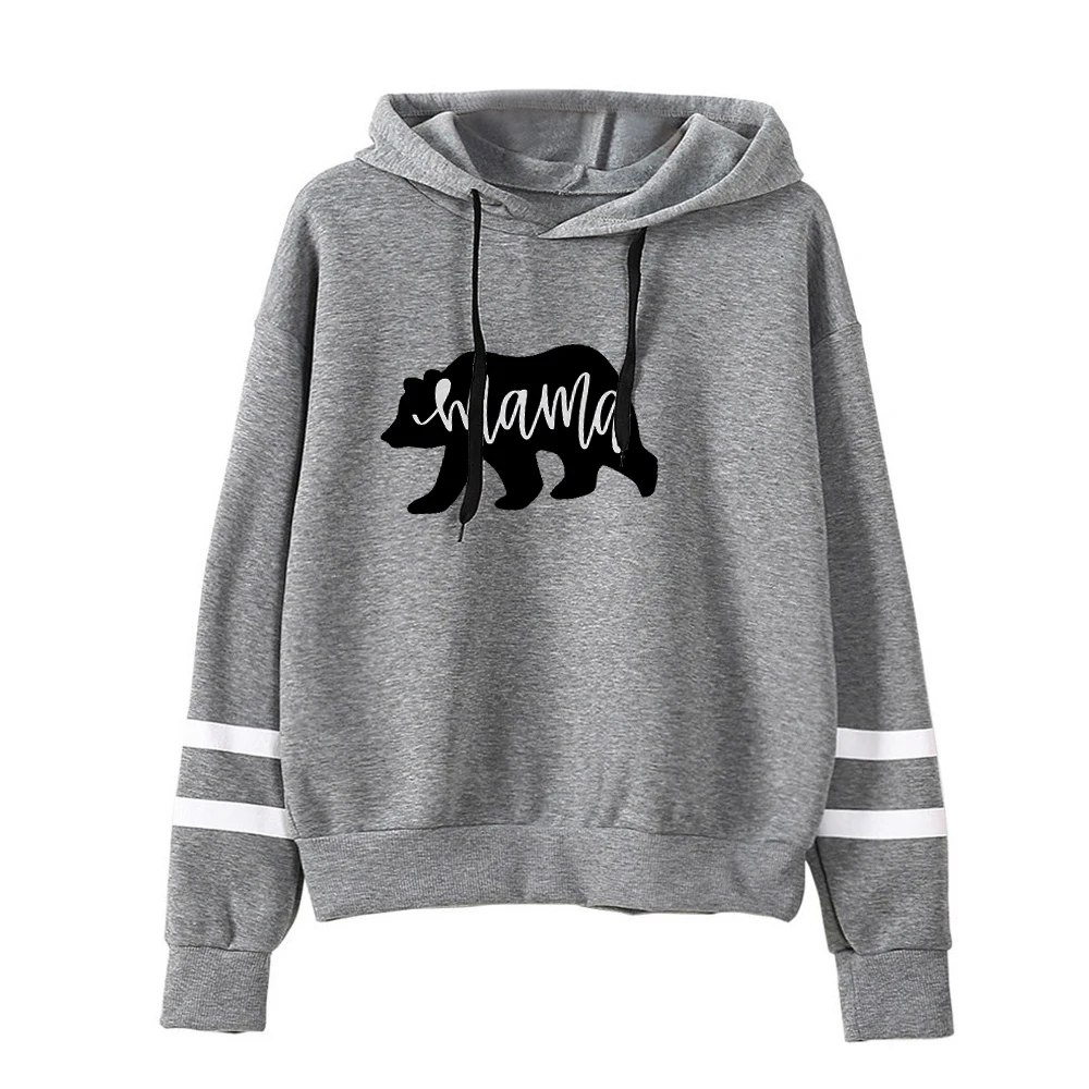 

Mam Bear Sweatshirt Harajuku Plus Size Womens Hoodies Pullover Christmas 2020 Print Clothing Harajuku Oversized Hoodie