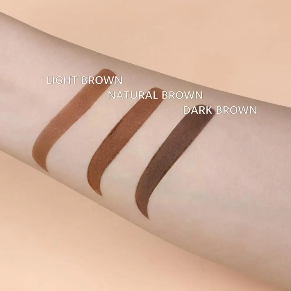 1 Set Eyebrow Brow Stamp Kit Gel Eye With 10 Reusable Stencils Brushes Q7o0 | Красота и здоровье