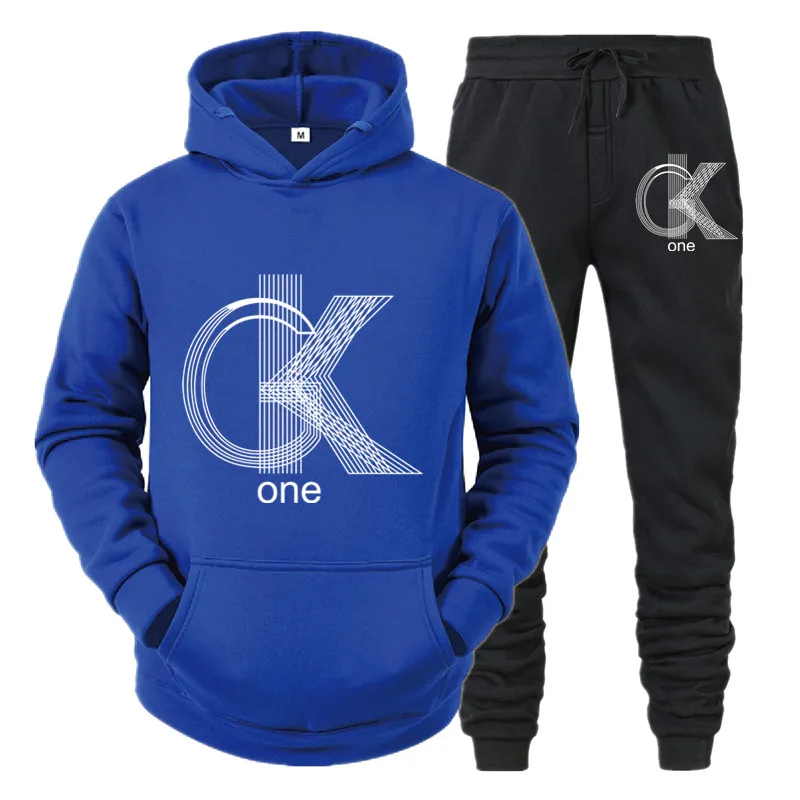 

Новый модный мужской комплект с капюшоном на весну и осень Повседневный свитер из хлопка индивидуальный дизайн версия с принтом