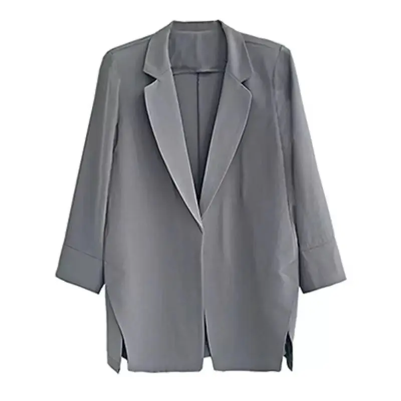 

Women Blazer 2021 Autumn New Fashion Designer Brand Casual Slim Fit Long Sleeve Suit Top Blazer Outer Jacket Plus Size