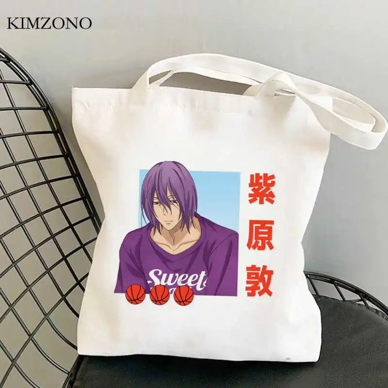 

Kuroko No Basket хозяйственная сумка для покупок хозяйственная Сумка Многоразового Использования Многоразовых bolso сумка ткань сумка-тоут многора...