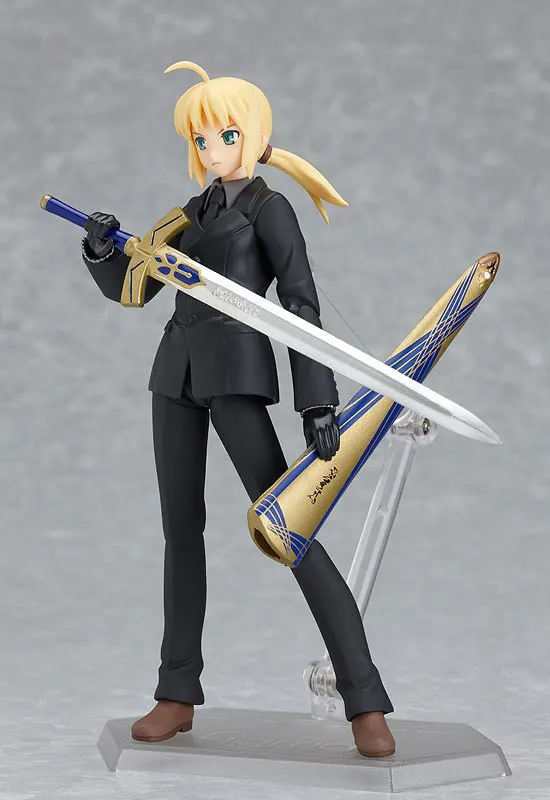 Экшн-фигурка Fate Stay Night Zero Saber black version из ПВХ 15 см подарок коллекционные игрушки