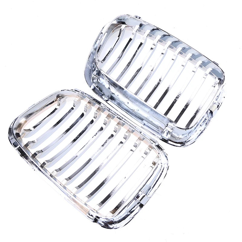 Grills posbay Передняя Центральная широкая вытяжка для BMW 3-Series E46 320td/323i/325i/325ti/328i Седан