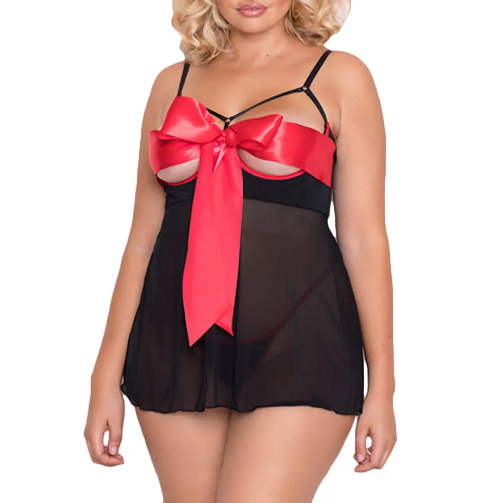 Сексуальный милый бюстгальтер для девочек нижнее белье с бантами размера плюс