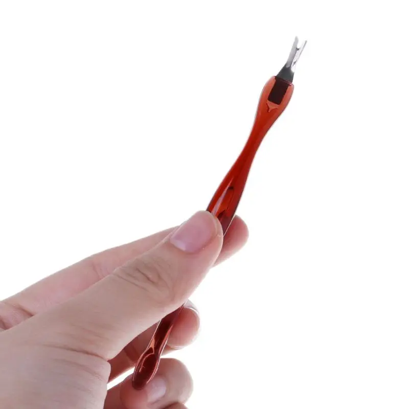 Инструменты для маникюра и педикюра практичный триммер удаления кутикулы вилка