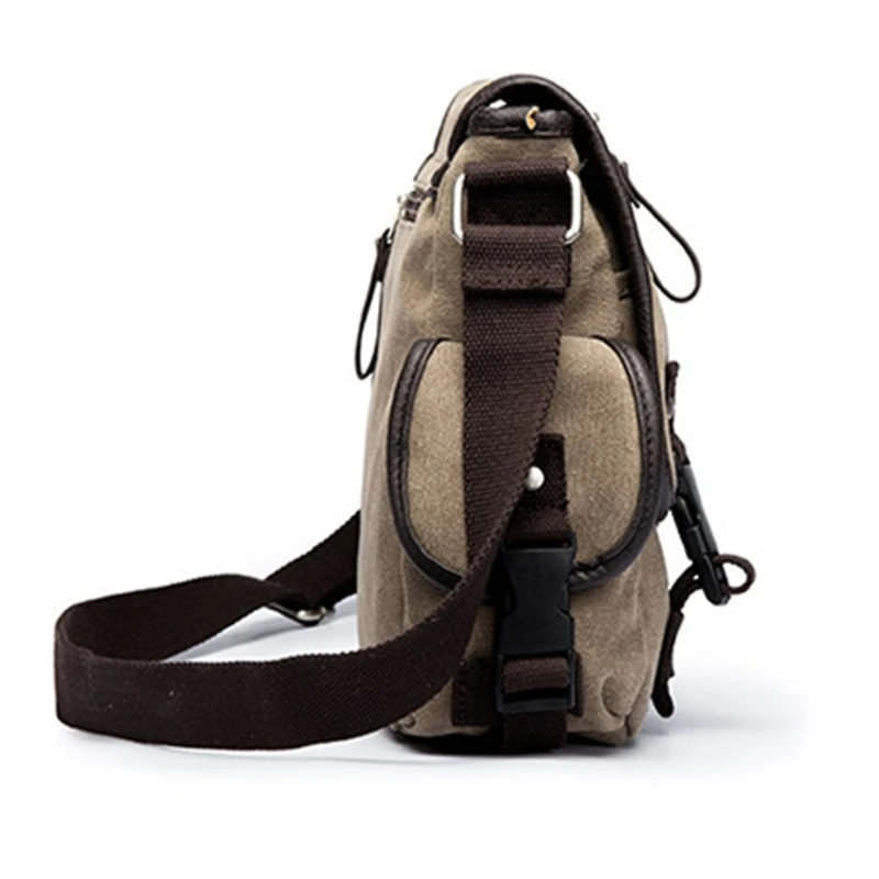 

Men Vintage Briefcase Shoulder Messenger Bag Canvas Satchel Crossbody Bags