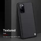 Чехол NILLKIN для Samsung S20 FE 2020, Текстурированный чехол из нейлонового волокна для Samsung S20 FE, прочный нескользящий тонкий и легкий
