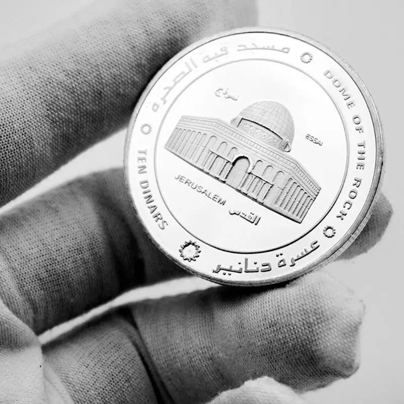 Памятные монеты из священного города jerusмы коллекция подарок сувенир