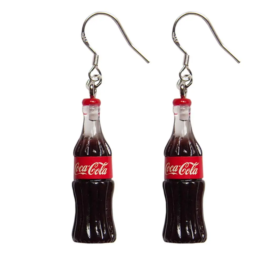 

TTPAIAI 30 Fashion Women's Earrings Small Cola Bottle Dangle Drop Earrings Simple Female Jewelry Christmas Gift of Girls Women