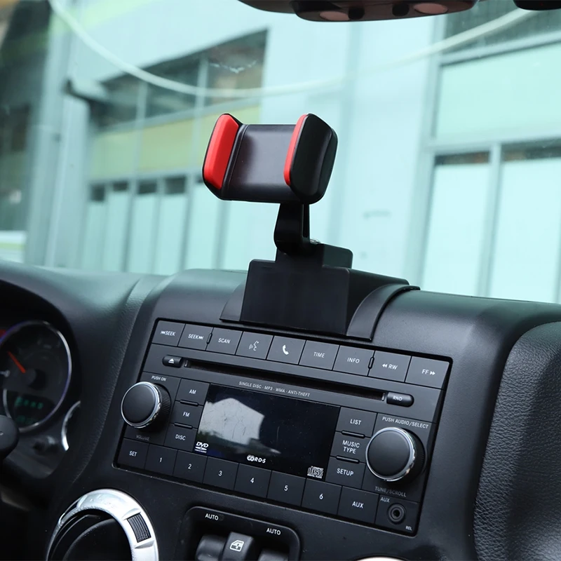 

Automotive Dashboard Car Windshield Cell Phone Holder Mounting Kit for 2012-2017 Jeep Wrangler JK JKU Car Accessories