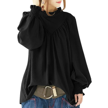 Ropa Zanzea-camisa de oficina informal vintage para mujer...