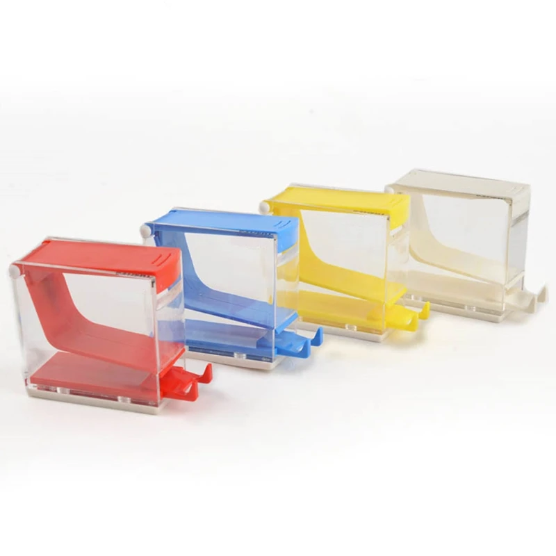 

1Pc Dental Dentist Cotton Roll Dispenser Holder Storage Organizer Box Press Type