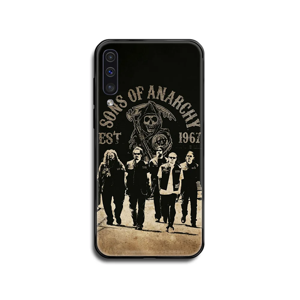 Чехол для телефона с ТВ сыновем анархии чехол Корпус Samsung Galaxy A C Note 3 4 5 6 7 8 10 20 40 50 70 E