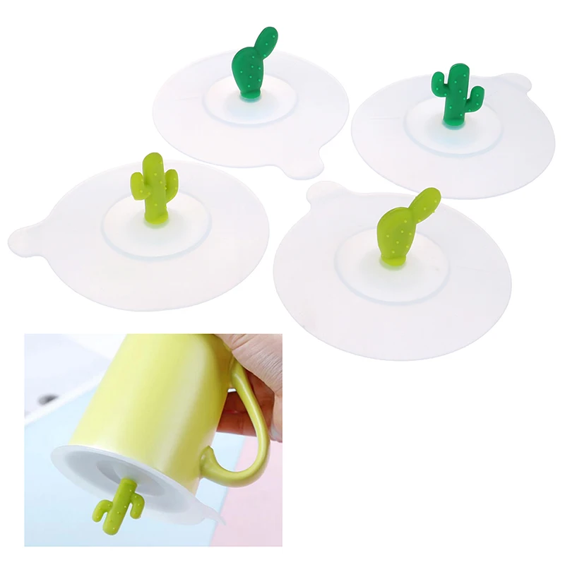 

Silicone Leakproof Cup Lids Anti-dust Bowl Cover Cup Seals Glass Mugs Cap Heat Resistant Reusable Kitchen Sealed Cover 10cm