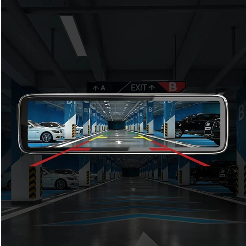 12&quot 360° Dashboard Car DVR 4 Camera Recording Night Vision Video Recorder FHD 1080P Touch Screen Display Dash Cam | Автомобили и