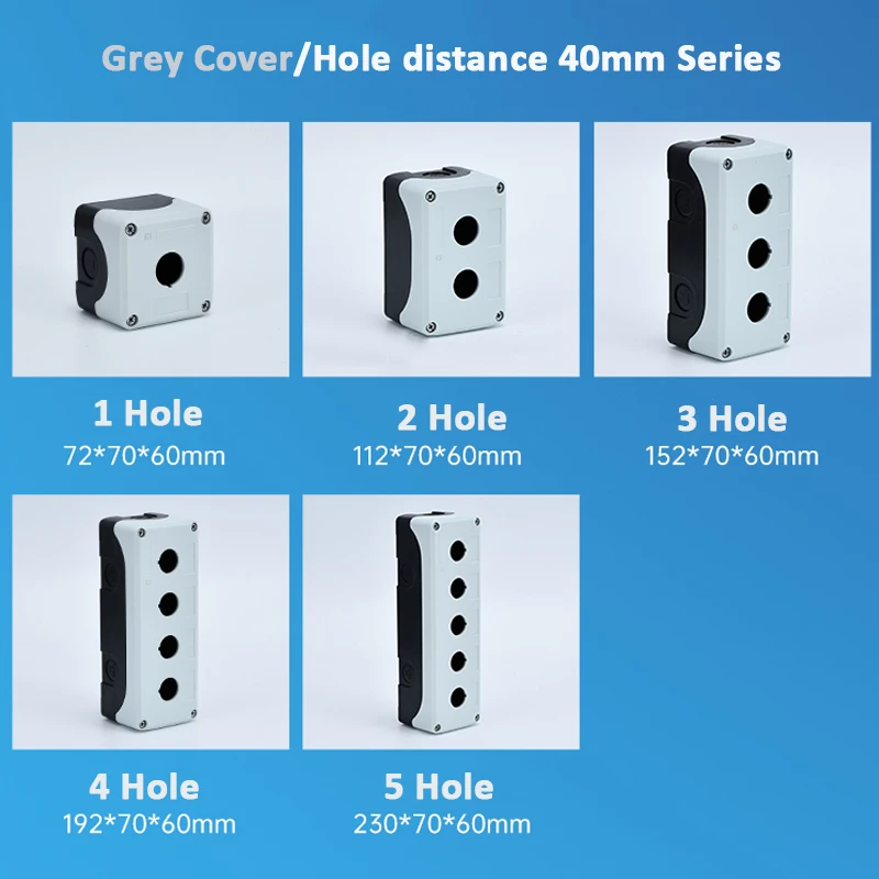 Водонепроницаемый кнопочный переключатель IP67 промышленный с 12345 отверстиями