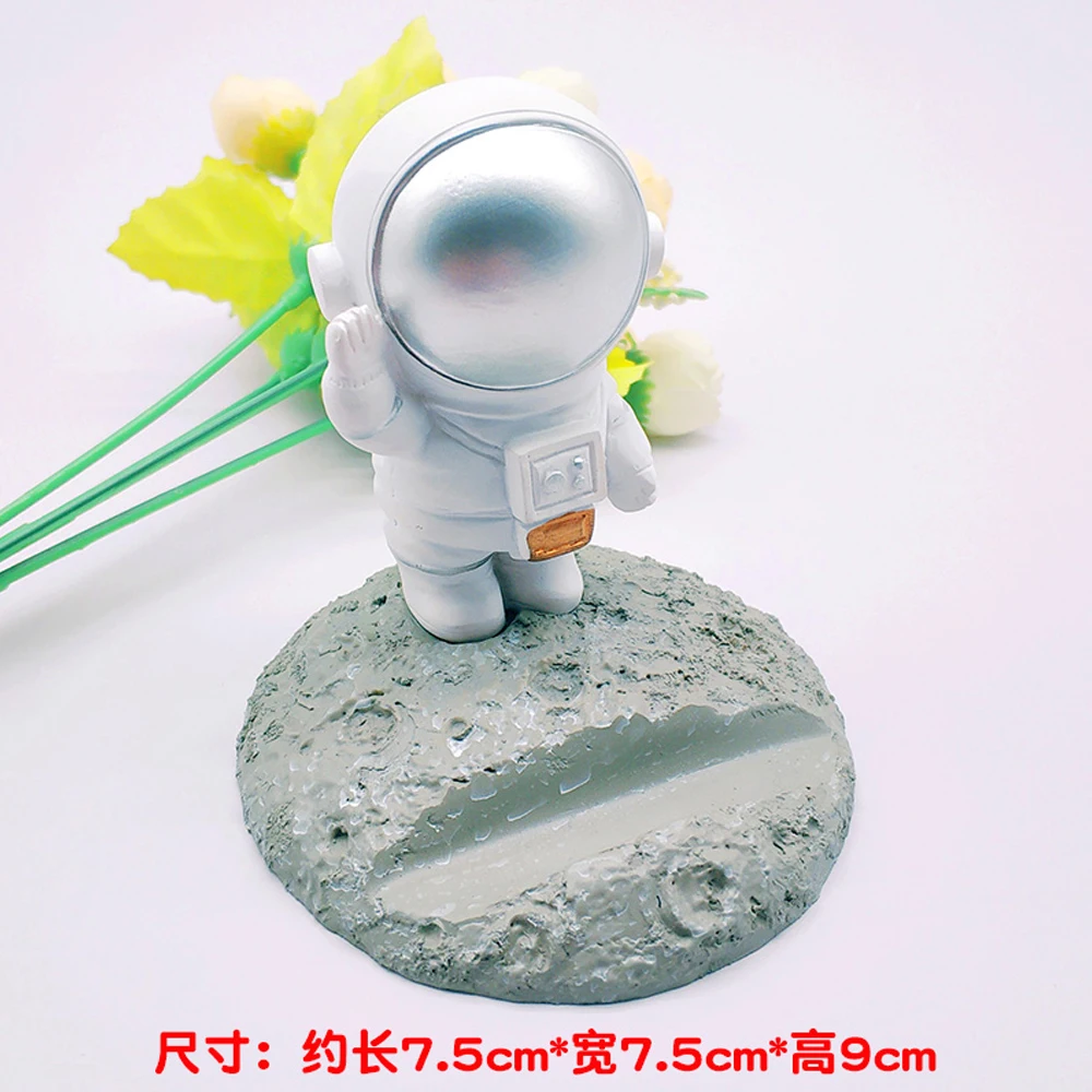 mobile smart phones holder support desk decor for iphone xiaomi huawei samsung classic astronaut spaceman mobile phone bracket free global shipping