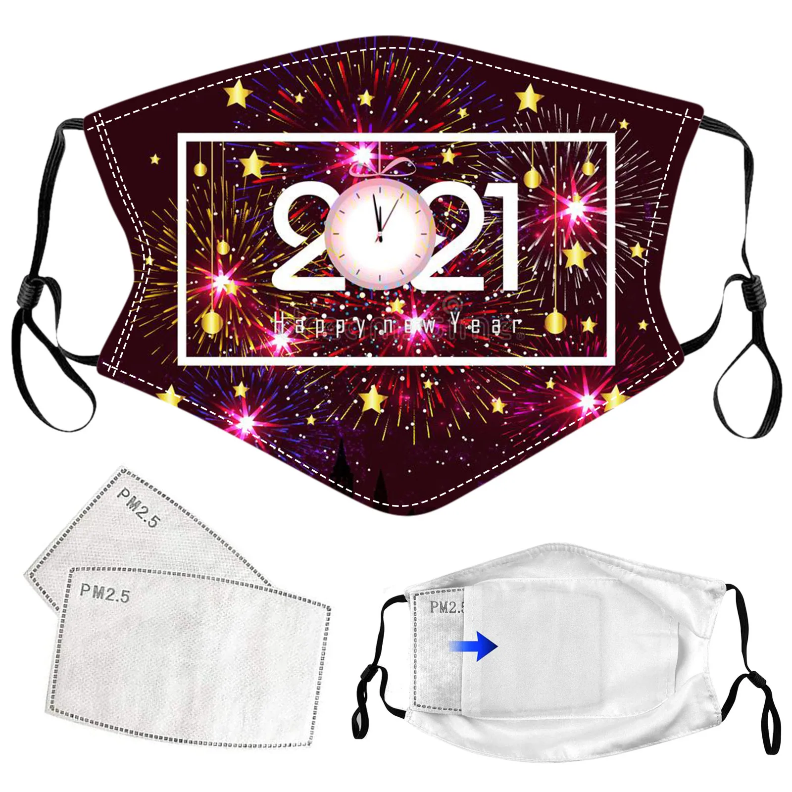 Маска хлопковая многоразовая для женщин и мужчин респиратор моющийся