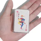 Открытая дорожная портативная маленькая игральная карта, Прозрачная Жесткая пластиковая коробка, бумажная мини-настольная игра, покер