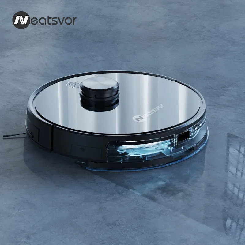 NEATSVOR X600 4000pa робот пылесос с лазерной навигацией виртуальная стена приложения