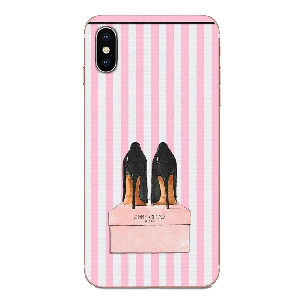 Sexy Gorgeous High Heel Shoes Soft TPU Mobile Phone For Galaxy J1 J2 J3 J330 J4 J5 J6 J7 J730 J8 2015 2016 2017 2018 mini Pro | Мобильные