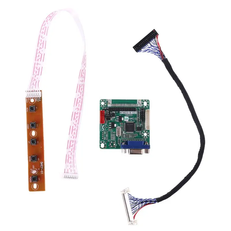 Плата драйвера универсальный контроллер ЖК монитора LVDS 5 В 10 42 &quot для ноутбука
