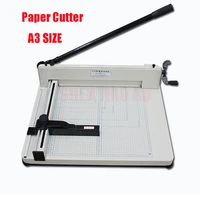 858 a3 44mm manual paper cutter machine 17 a3 heavy duty papers slicer guillotine paper cutter machine 400 sheet max