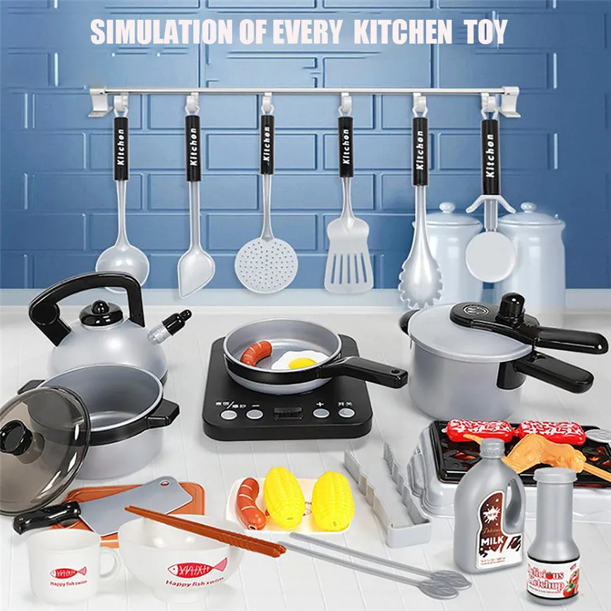 Игрушки для малышей из 36 предметов обучающие игрушки игрового домика имитация