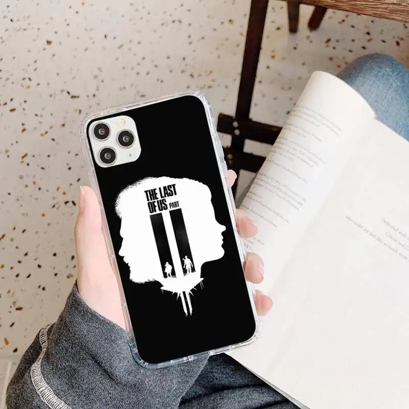 

last of us 2 TV series Phone Case Transparent soft For iphone 5 5s 5c se 6 6s 7 8 11 12 plus mini x xs xr pro max