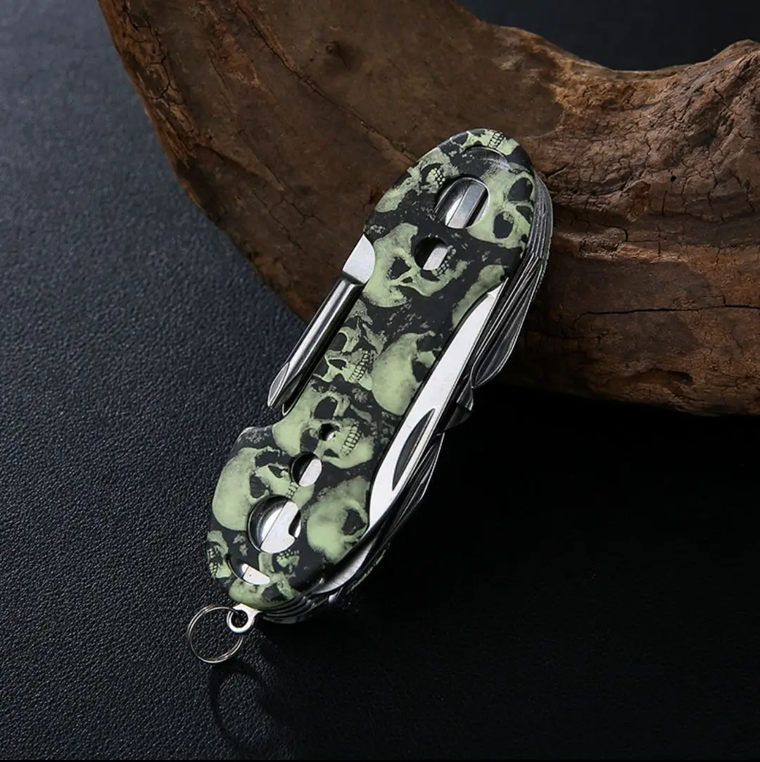 11 в 1 Многофункциональный нож для выживания на природе многоцелевой инструмент