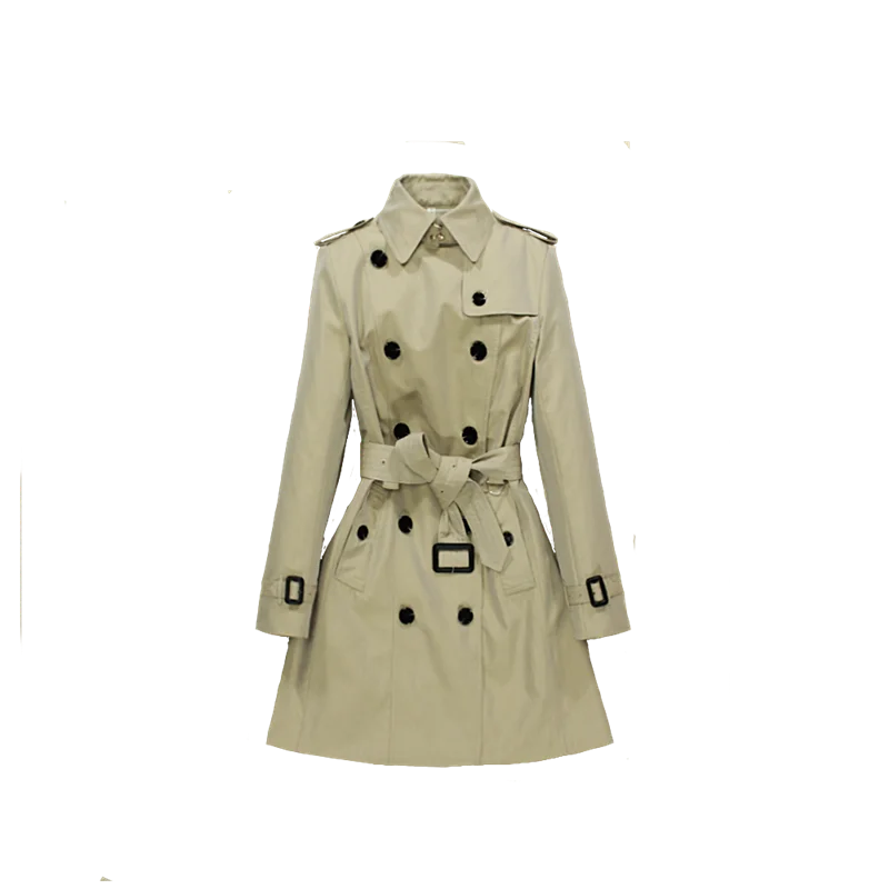 Ветровка для женщин Весна 2020 Новый средней длины в британском стиле маленький