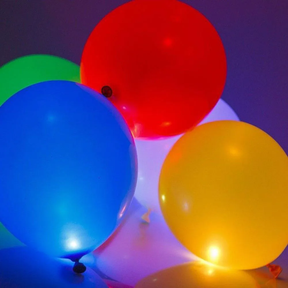 

Шарики круглые светодиодные RGB-лампы, 6 цветов, 10/50 шт.
