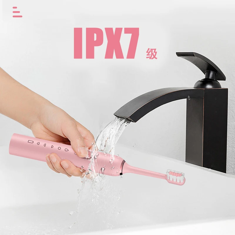 Моющиеся электронный отбеливающая зубная щетка Ультра sonic Sonic Электрический