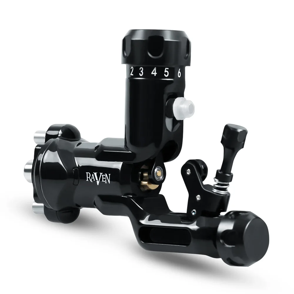 Ротационная тату машинка Dragonhawk Raven с регулировкой одним касанием мягкие и