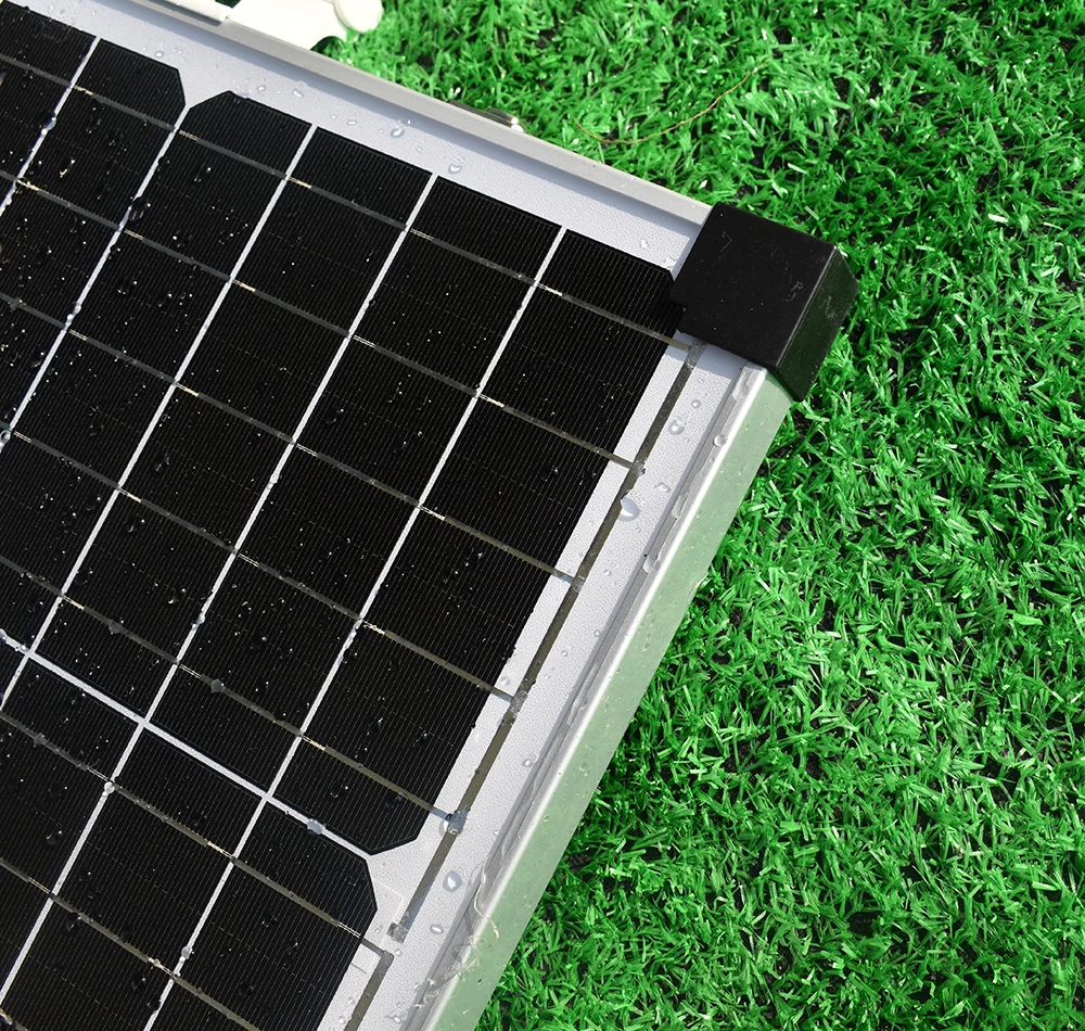 Новинка 100 Вт (2*50 Вт) солнечная панель 12 В складная жесткая твердая