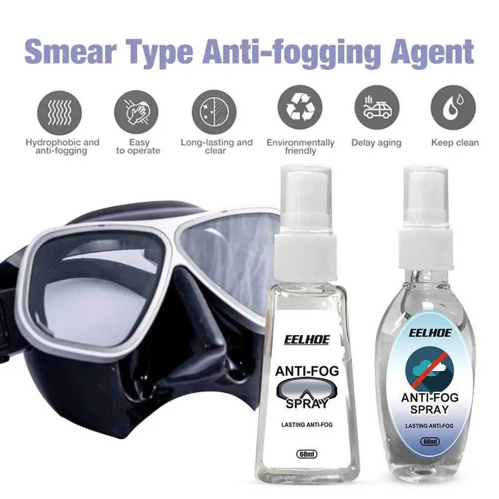

Anti-fog Spray Smear Type Glasses Lens Anti-fogging Agent Durable Effective Defogging Treatment Agent Lens Antifoggant Spray
