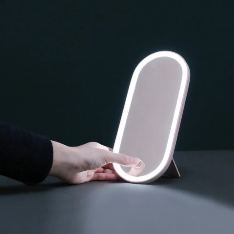 Коробка для Светодиодный ных косметических зеркал настольная коробка косметики