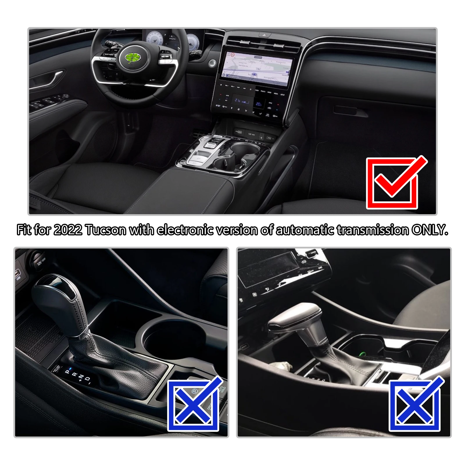 LFOTPP центральный автомобильный подлокотник для хранения Коробка Tucson NX4 2021