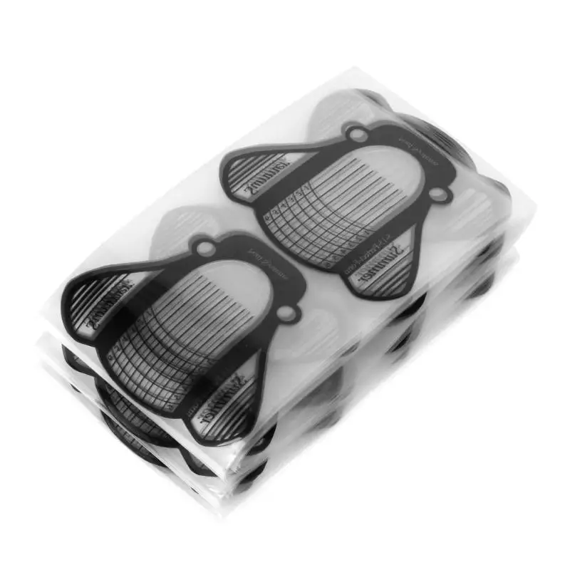 100 шт. трафареты для наращивания ногтей | Красота и здоровье