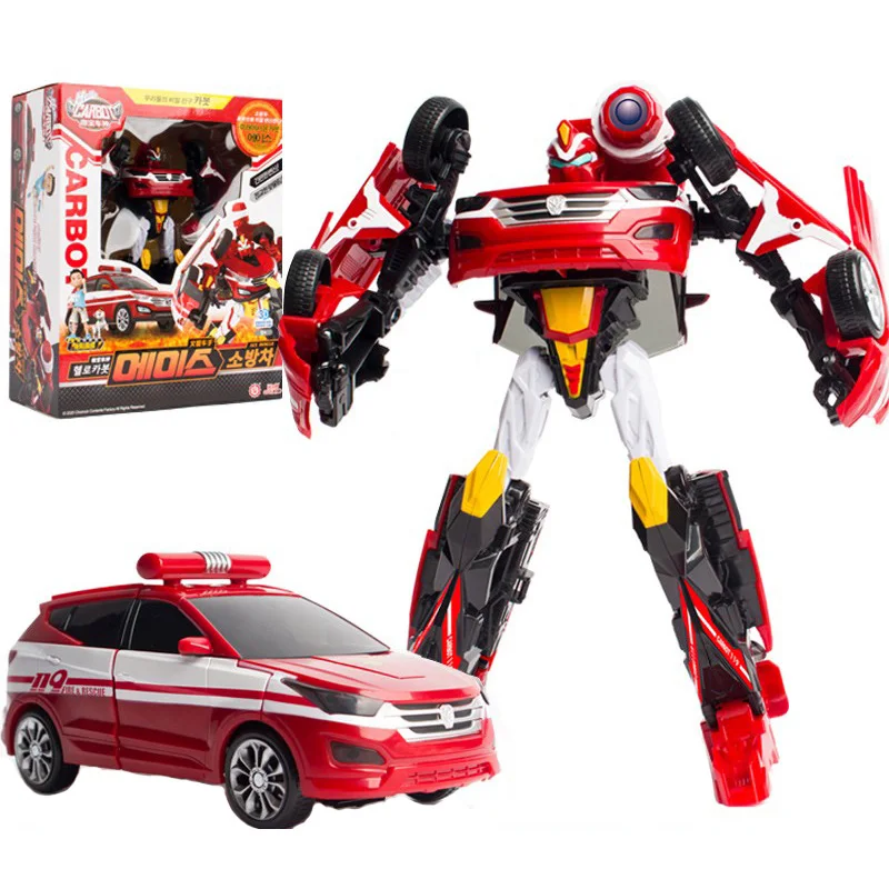 Новый ABS Hello Carbot Трансформация Робот игрушки Фигурки два режима деформации