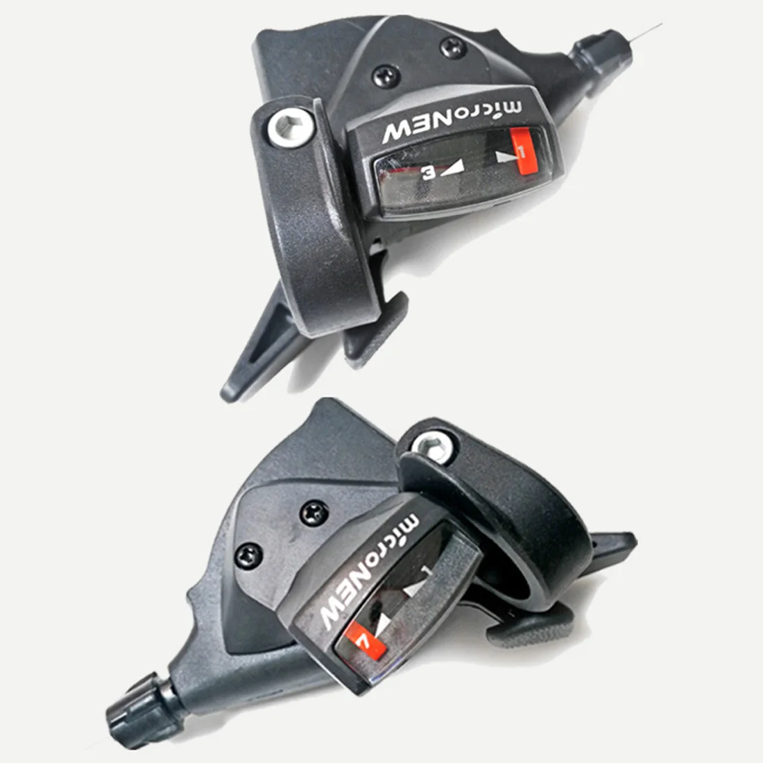 Рычаги тормозные черные для горного велосипеда 7/21 скоростей 1 пара|Велосипедный