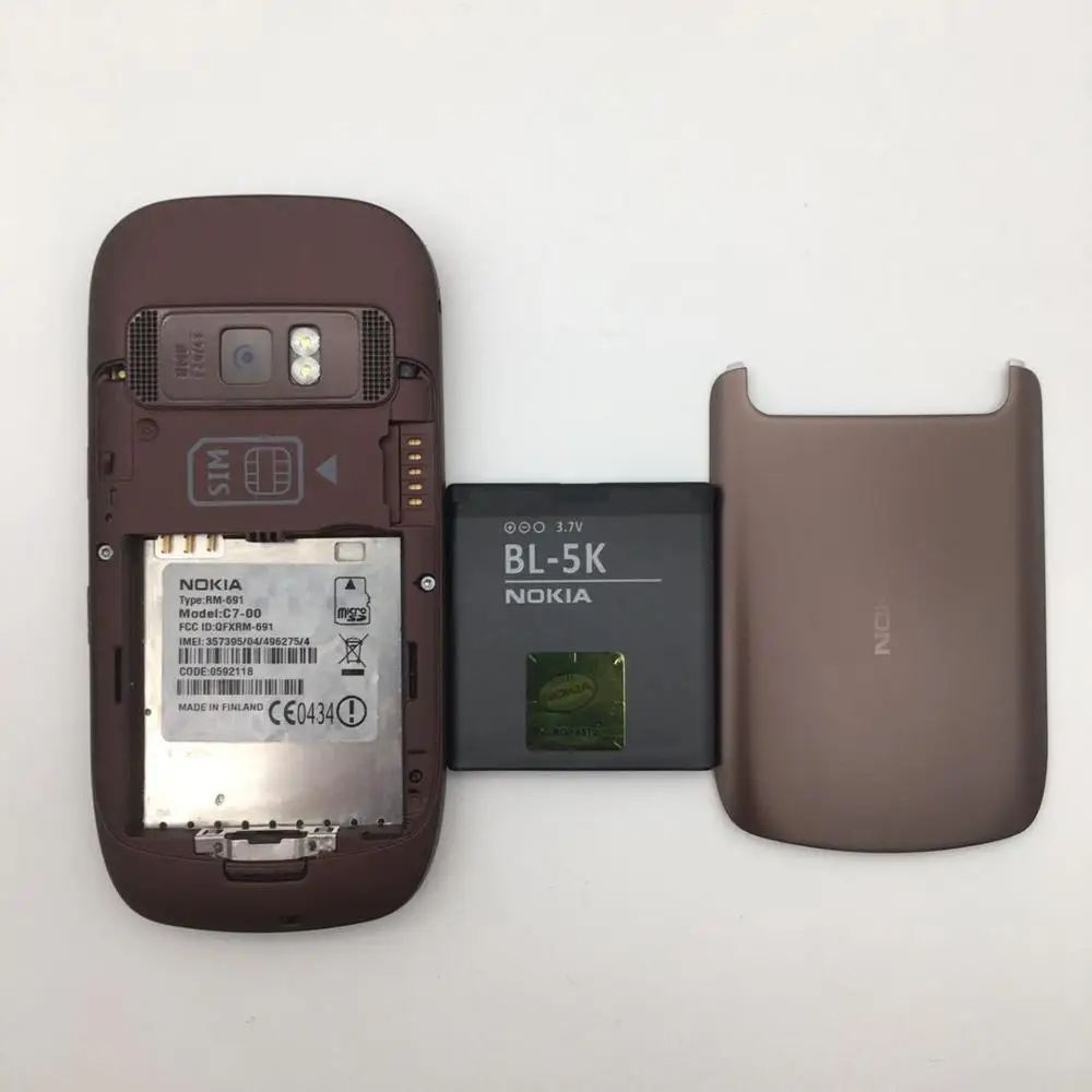 Nokia C7 Восстановленный Оригинальный разблокированный Оригинал 3 5 дюйма мобильный