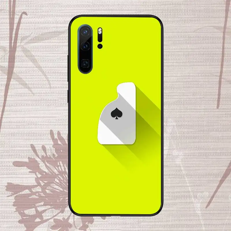 

Color gradient poker simple Phone Case For Huawei honor Mate P 9 10 20 30 40 Pro 10i 7 8 a x Lite nova 5t