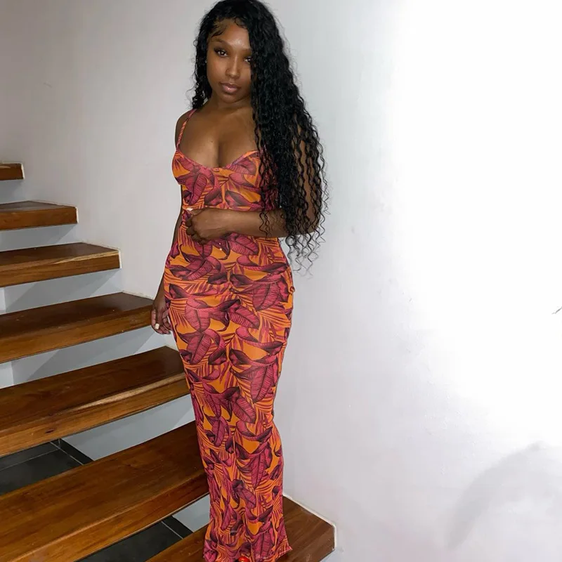 

Women summer elegant party evening sleeveless printed v neck skinny slim package hip pencil dress sundress clothes 2021